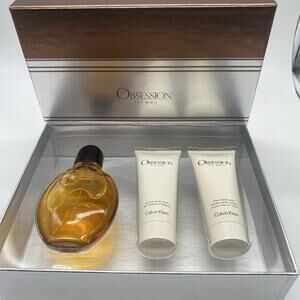 Obsession for Men By Calvin Klein 3pc Set - New Free Fast Shipping
